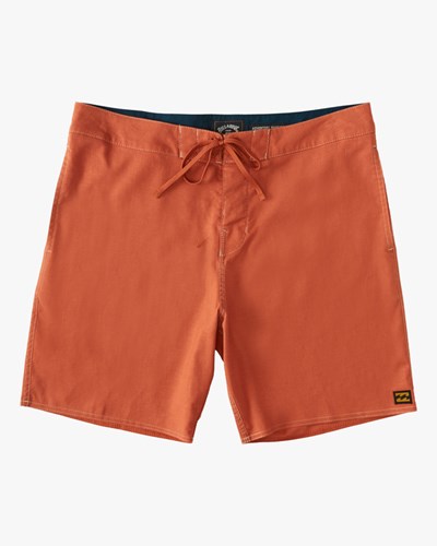 Billabong A/Div Surftrek Hemp Lo Tides Boardshorts 17" Auburn | JGLZIQ-140