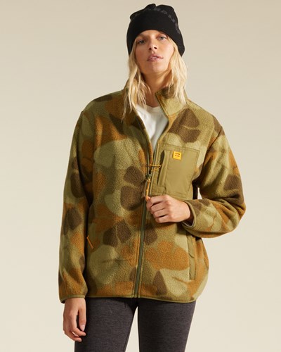Billabong A/Div Switchback Full Zip 2 Zip-Up Jacket Maskáčové | PRVBIM-085