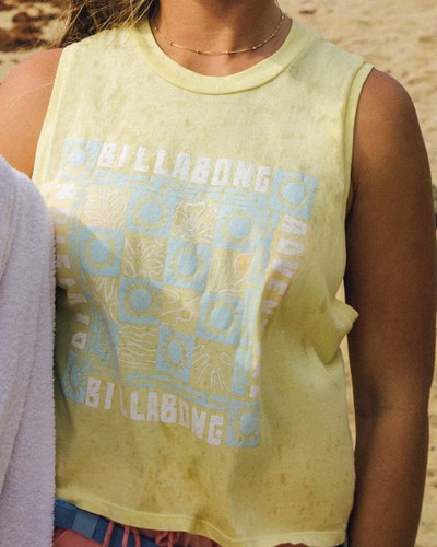 Billabong A/Div Tank Top Straw | PFSZML-410