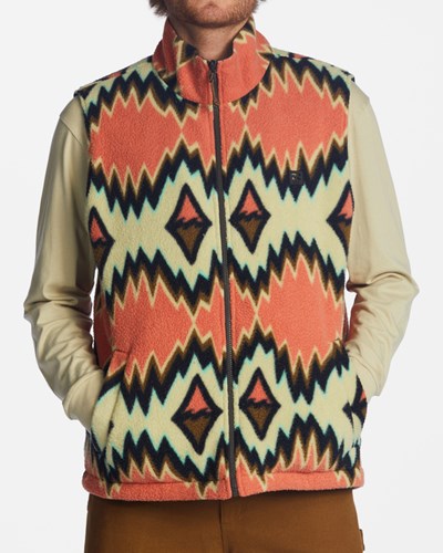 Billabong A/Div Trailové Reversible Full-Zip Vest Raven | USEWTC-821