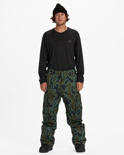 Billabong A/Div Transport 15K Insulated Snow Pants Maskáčové | JSNBET-380