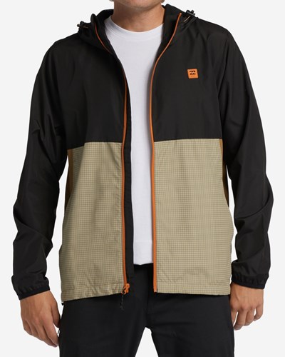 Billabong A/Div Transport Windbreaker Jacket Clay | TBCWKX-436