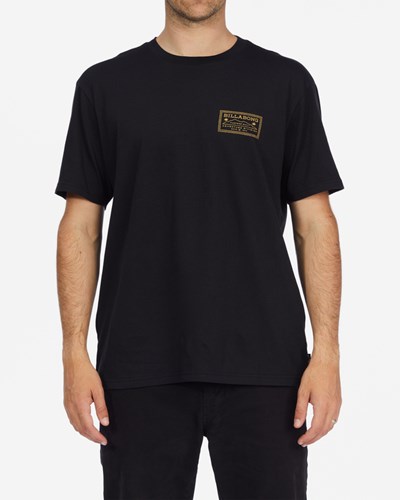 Billabong A/Div Valley Organic Krátké Sleeve T-Shirt Černé | VYRIWO-968