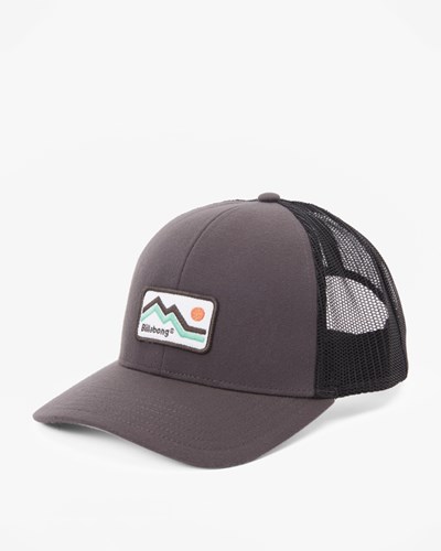 Billabong A/Div Walled Trucker Hat Raven | XBTZAV-237