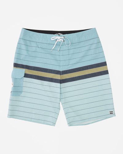 Billabong All Day Heather Stripe Pro Boardshorts 20" Světle | VQWFZM-328