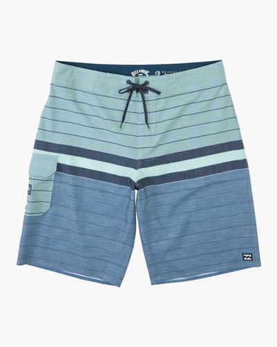Billabong All Day Heather Stripe Pro Boardshorts 20" Sage | YOPVXG-537