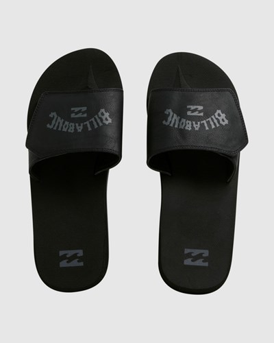 Billabong All Day Impact Print Pantofle Sandals Stealth | QHOXIB-518