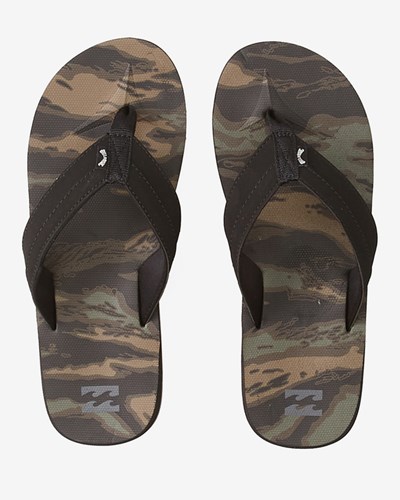 Billabong All Day Impact Print Slip-On Sandals Maskáčové | TOCHMX-185