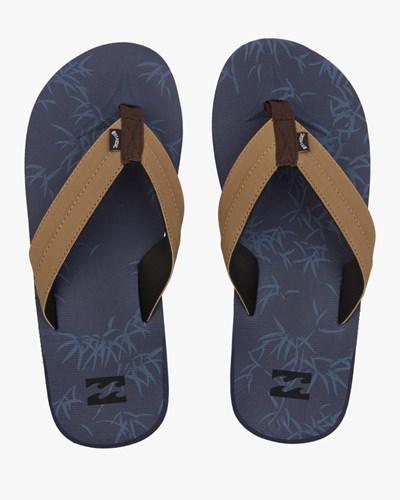 Billabong All Day Impact Print Slip-On Sandals Tmavě Blankyt | XWIHCF-481