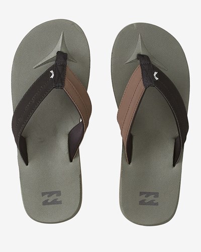 Billabong All Day Impact Slip-On Sandals Olivy Zelené | EIVWSR-267