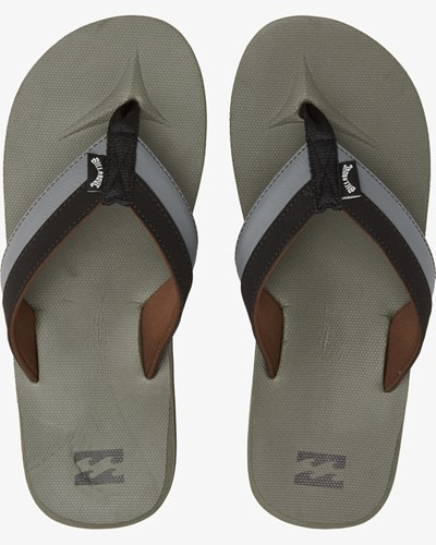 Billabong All Day Impact Slip-On Sandals Military | HEDMVP-012
