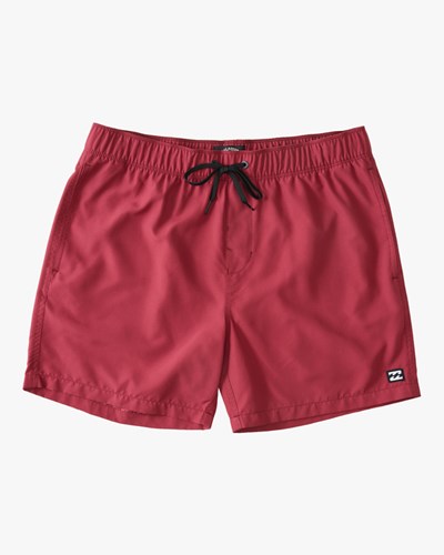 Billabong All Day Layback Boardshorts 16" Beet | LPJNRQ-910