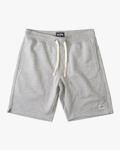 Billabong All Day Organic Sweatshorts Šedé | DRHXAK-648