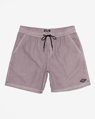 Billabong All Day Overdyed Layback Boardshorts 17" Iris | KHSAYN-658