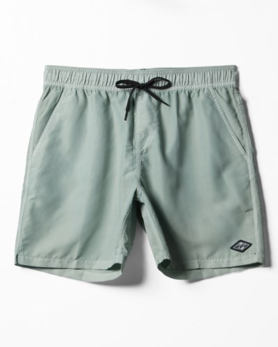 Billabong All Day Overdyed Layback Boardshorts 17" Seamist | XBRUTI-248