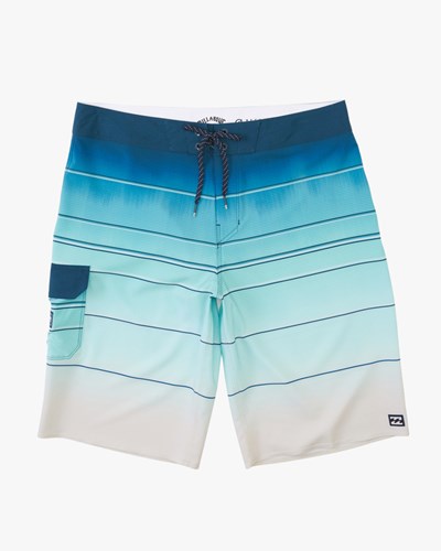 Billabong All Day Stripe Pro Boardshorts 21" Mátově Zelená | DWECZY-458