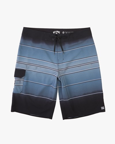 Billabong All Day Stripe Pro Boardshorts 21" Charcoal | MHOEKU-726