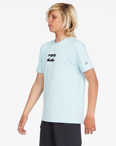 Billabong All Day Wave Loose Fit Krátké Sleeve Surf Tee Coastal | IQVTJG-451