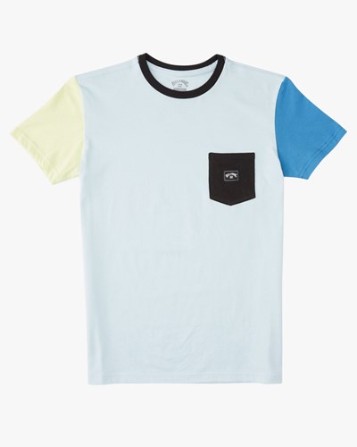 Billabong Apex Pocket T-Shirt Coastal | GLYROK-346