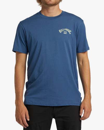 Billabong Arch Fill Krátké Sleeve T-Shirt Blankyt | FSGENL-148