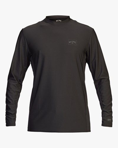 Billabong Arch Mesh UPF 50+ Long Sleeve Rashguard Černé | IWEOXF-018