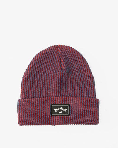 Billabong Arch Patch Knit Beanie Tmavě Blankyt | DVWPZR-125