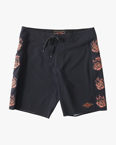 Billabong Bad Trip D Bah Boardshorts 19" Černé | PWSFTM-049
