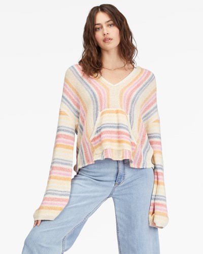 Billabong Baja Beach S Kapucí Svetrové Koralove | NJWUTA-501