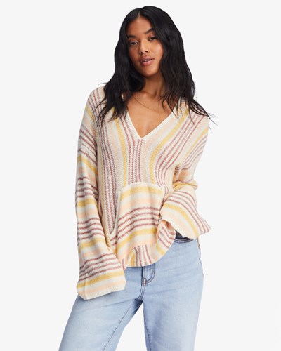 Billabong Baja Beach S Kapucí Svetrové Mellow Daze | IHSPCA-964
