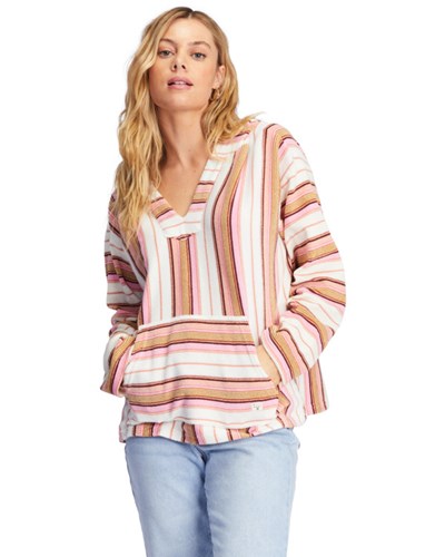 Billabong Baja Sands Pullover Hoodie Bílé | EJPRHY-726