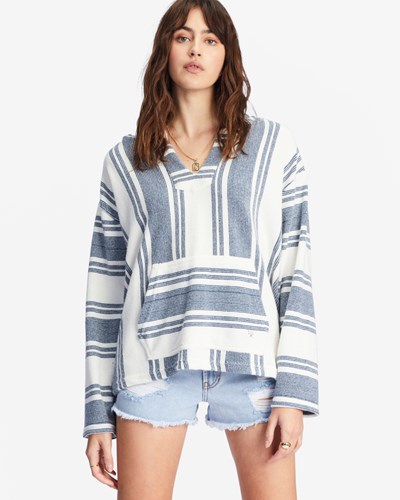 Billabong Baja Sands Pullover Hoodie Medium Vintage | WMFITA-081