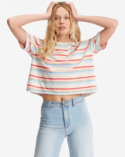 Billabong Beach Street Pocket T-Shirt Multi 1 | THQSBU-487