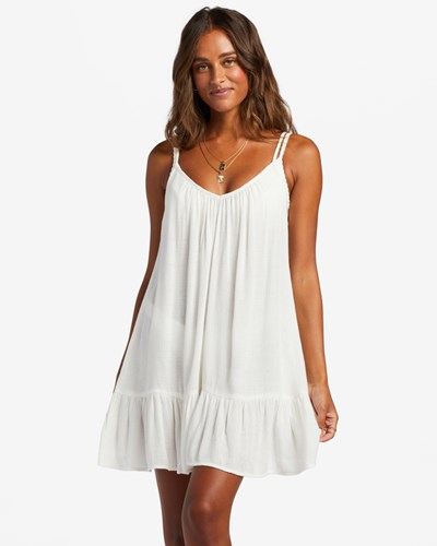 Billabong Beach Vibes Beach Cover-Up Salt Crystal | SYGWZU-985