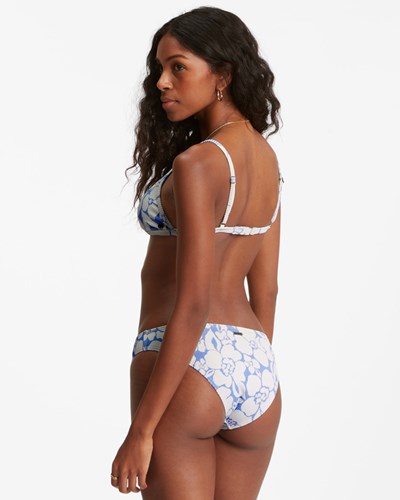 Billabong Beyond The Blue Lowrider Bikiny Bottoms Salt Crystal | CKFWBL-372