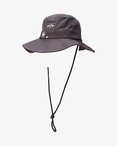Billabong Big John Print Surf Safari Hat Tmavě Blankyt | NSVWLJ-752