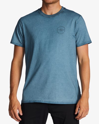 Billabong Big Wave Dan Krátké Sleeve T-Shirt Marine | NLPKEZ-926