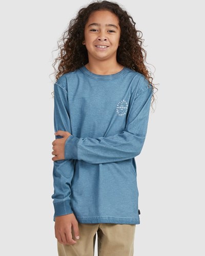 Billabong Big Wave Dan Long Sleeve T-Shirt Blankyt | CAKIEP-931