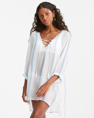 Billabong Blue Skies Mini Beach Cover-Up Blankyt | IJKOMV-168