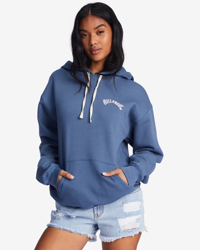 Billabong Bon Voyage Grafická Hoodie Indigo | VULGKS-246