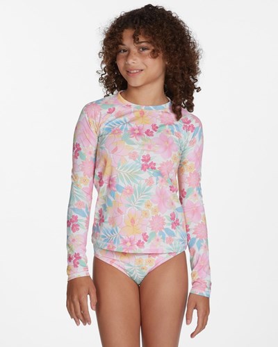 Billabong Brighter Days Long Sleeve Rashguard Multi | GRLFZD-592