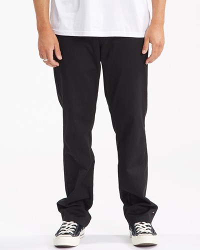 Billabong Carter Stretch Chino Pants Černé | JPQAHB-504