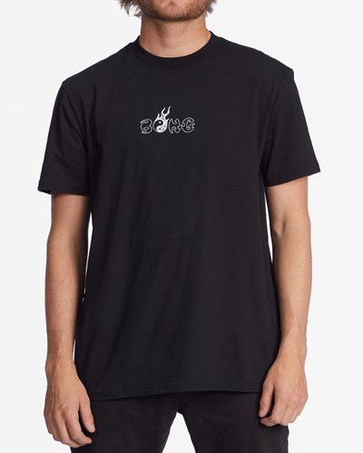 Billabong Chest Pack Krátké Sleeve T-Shirt Černé | DPWHMQ-748