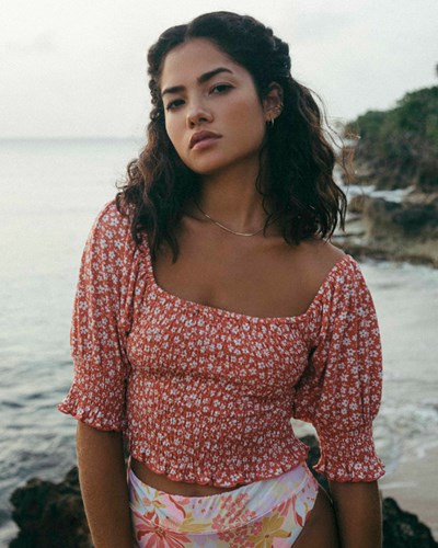 Billabong Coastal Sands Knit Top Růžové | BUODXS-417