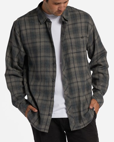 Billabong Coastline Flannel Shirt Safari | NICGUK-730