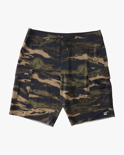 Billabong Combat Bottle Opener Boardshorts 20" Maskáčové | YDXQBT-851