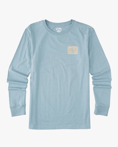 Billabong Crayon Wave Long Sleeve T-Shirt Blankyt | MAWPVR-150