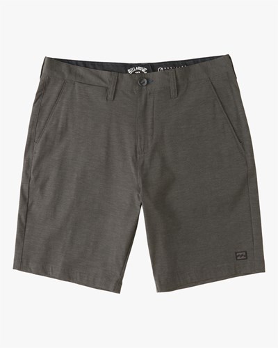 Billabong Crossfire Mid Submersible Shorts 19" Asphalt | OUYWXK-124