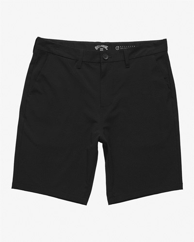Billabong Crossfire Solid Submersible Shorts 20" Černé | GJBEQX-973