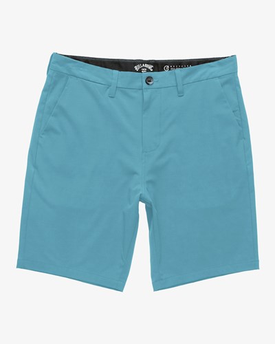 Billabong Crossfire Solid Submersible Shorts 20" Seamist | ZXJLVY-254