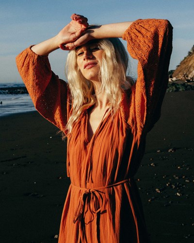 Billabong Crystal Cove Midi Shift Šaty Bronze | TZSVYK-943